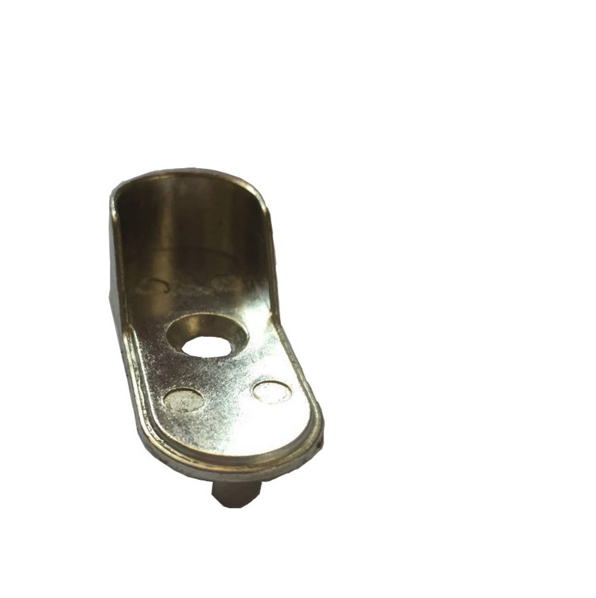 Suporte de tubo de liga de zinco Acessórios para móveis Suporte de trilho de hardware para móveis