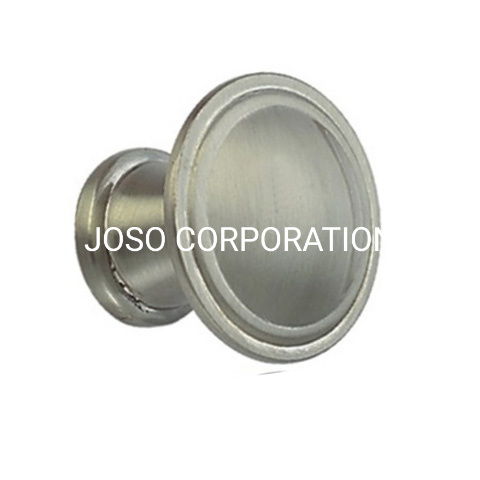 Fashoin liga de zinco 28 mm 30 mm escovado para móveis botão do armário botão da alça