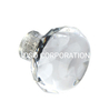 Maçaneta de cristal da moda para móveis, maçaneta do armário, maçaneta da cozinha