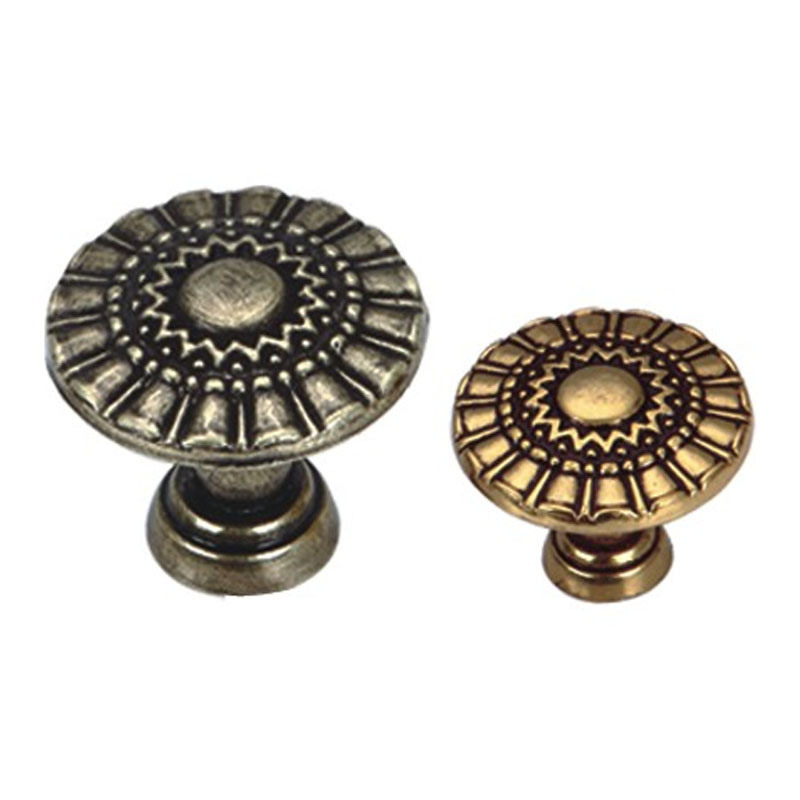 Punho liga de zinco da gaveta do estilo clássico europeu 27mm 32mm 36mm
