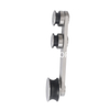 Conector de porta de vidro moderno de venda quente, sistema deslizante de banheiro de aço inoxidável