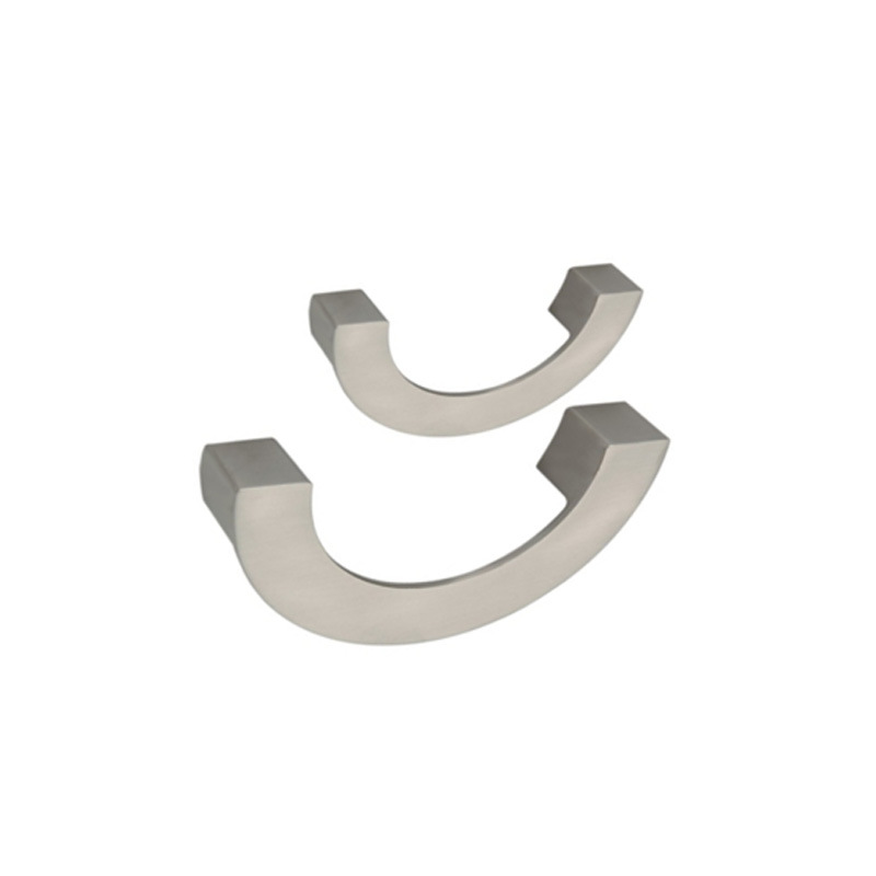 Punho liga de zinco da gaveta do punho da mobília do círculo da forma 64mm semi