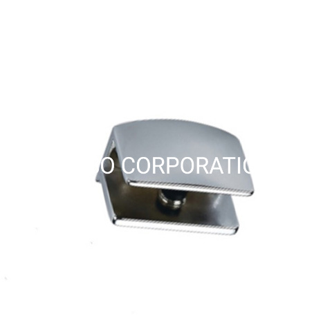 Aceessories de vidro de liga de zinco, clipe de vidro, acessórios de porta, acessórios de banheiro