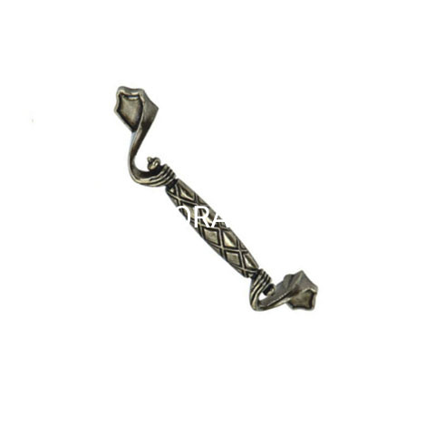 Fornecimento de fábrica antigo cobre liga de zinco 96mm alça de armário alça de armário