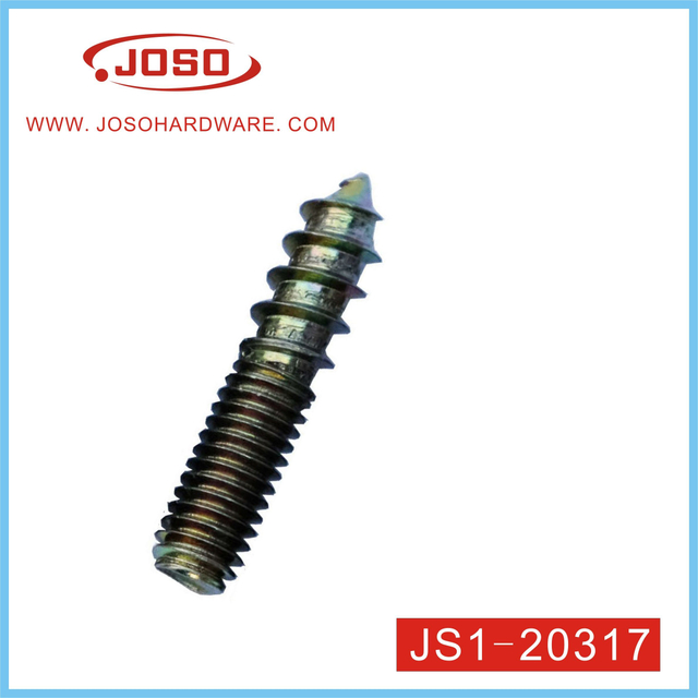 Parafuso de gancho M6 de aço popular de acessórios de móveis para suporte de prateleira de madeira