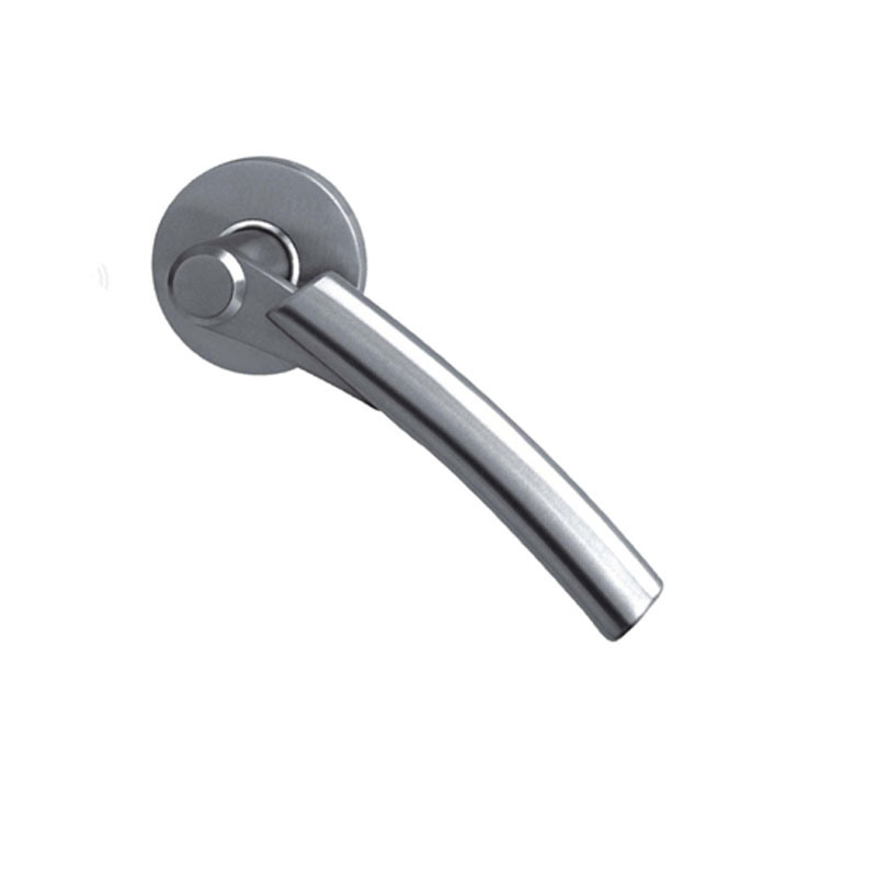 Moda de aço inoxidável 133mm alavanca alça porta acessórios puxadores de móveis