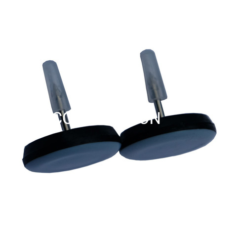 Deslizamento de unhas de plástico por atacado, diâmetro 26 mm, altura 16,5 mm, conector de mesa, deslizamento de móveis