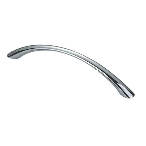 Escova e liga de zinco cromado brilhante 64 mm puxador de gaveta Kithchen