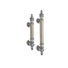 Maçaneta de porta em liga de zinco luxuosa leve de 200 mm Maçaneta de porta de escritório Maçaneta de cozinha
