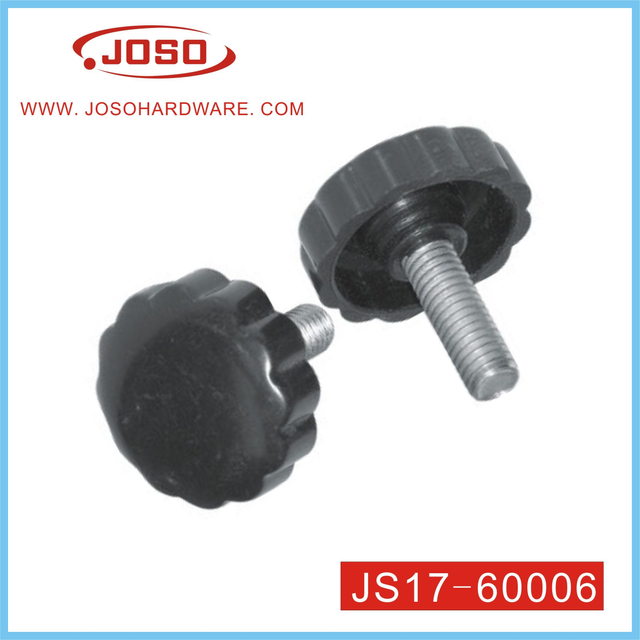 Parafuso deslizante ajustável de metal de ferragens de móveis para perna de sofá