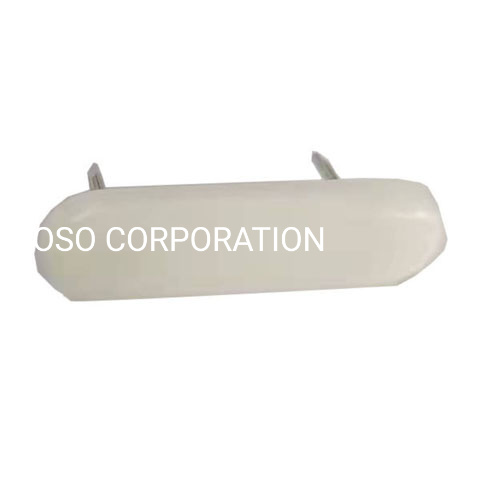 PP com protetor de mesa de acessórios para móveis de deslizamento duplo branco de metal