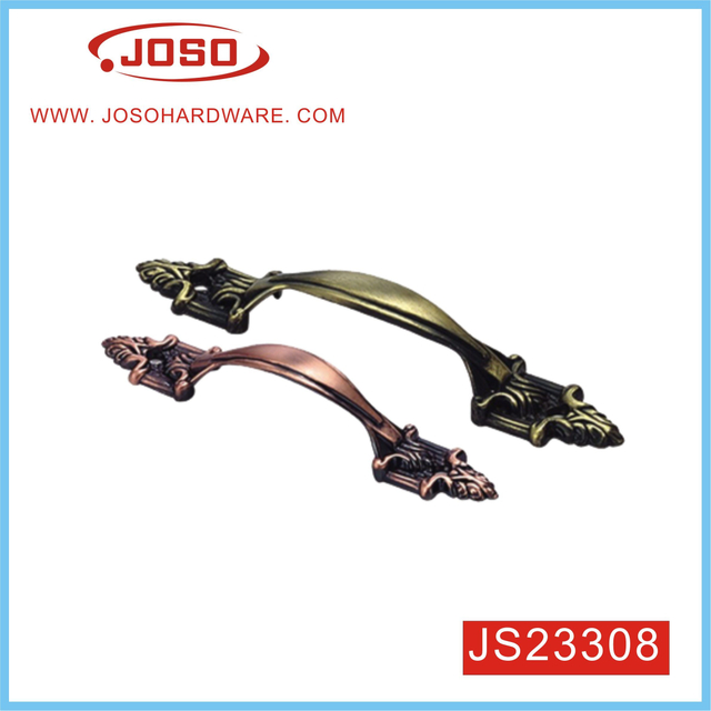 Puxador de móveis de latão antigo estilo retrô europeu para gaveta de quarto