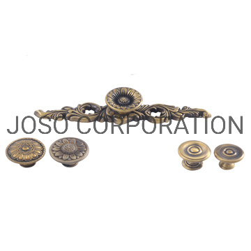 Botão de decoração com acabamento em latão antigo, estilo retrô, alça pequena, peças de móveis, acessórios para móveis, botão de armário