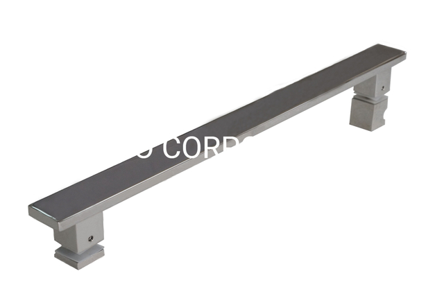 A fábrica fornece aço inoxidável resistente 304 maçaneta da porta de madeira acessórios de vidro