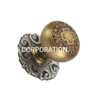 Botão clássico dourado da gaveta do botão do punho da tração 30mm do cogumelo