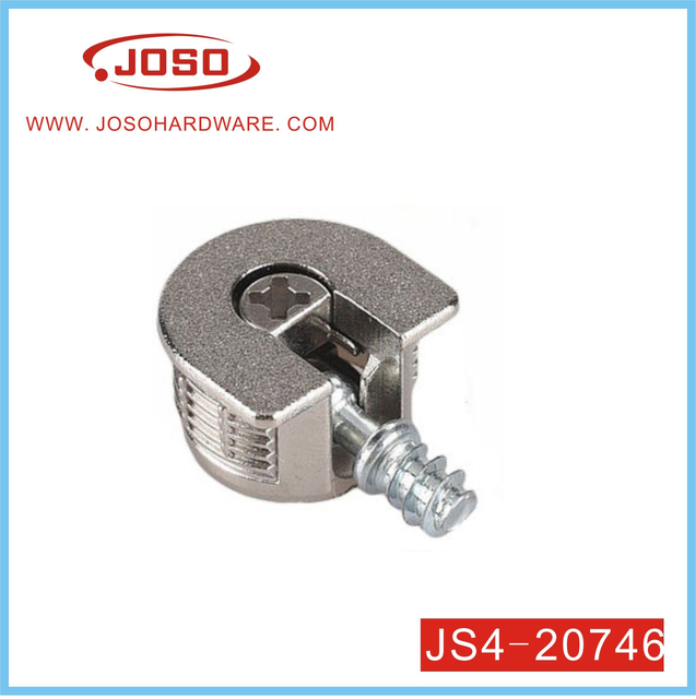 Suporte de prateleira de liga de zinco de acessórios para móveis para gabinete