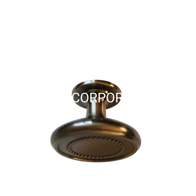 Botão pequeno de liga de zinco de 25 mm Botão pequeno para móveis Botão da gaveta