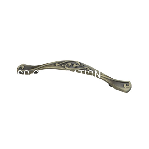 Liga de zinco 96mm 128mm Móveis criativos Puxador de cômoda Puxador de gaveta