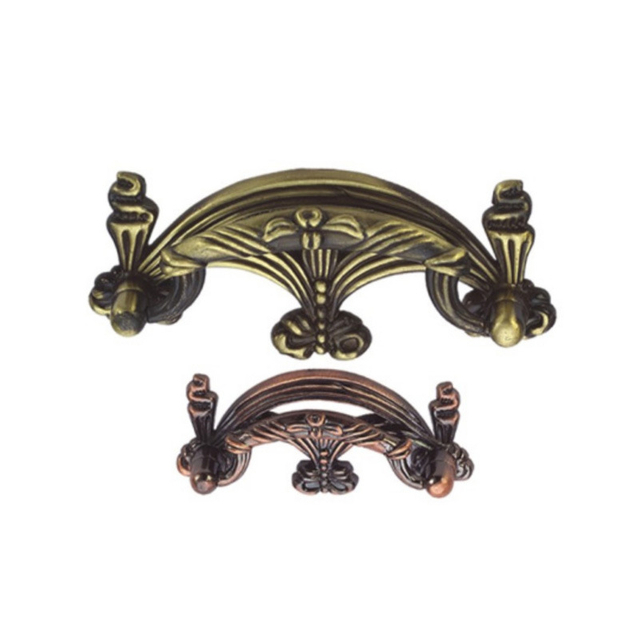 Punho clássico da gaveta dos acessórios da mobília do punho da caixa de 64mm 96mm