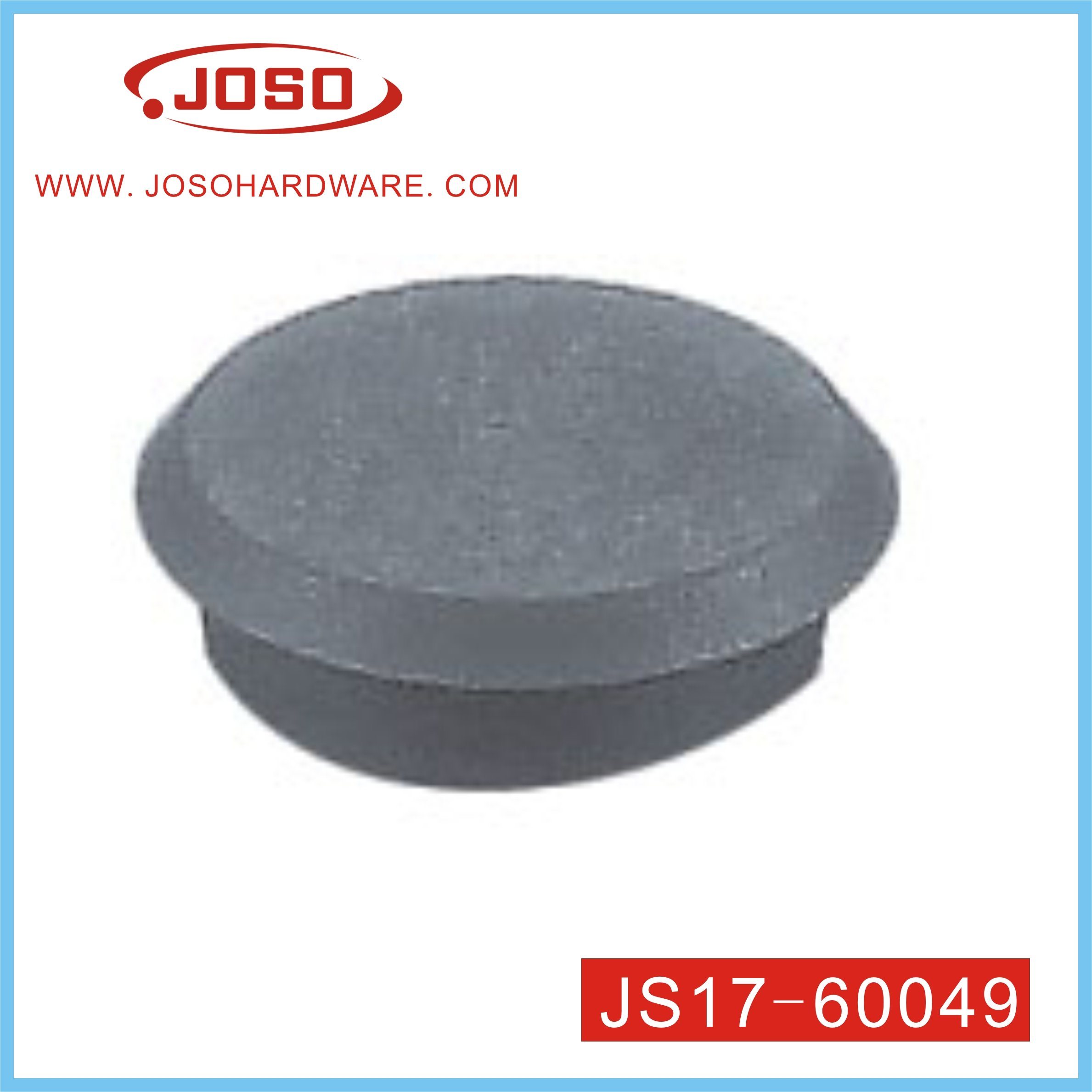 Parafuso de cabeça redonda de plástico de 9,5 mm de diâmetro de ferragens para móveis para perna de sofá