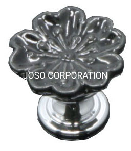 Puxador de cerâmica com flores de cores diferentes Puxador de móveis Puxador de gabinete