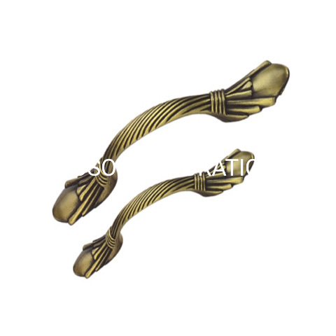 Punho do armário do punho da mobília do punho do armário do bronze antigo liga de zinco 128mm