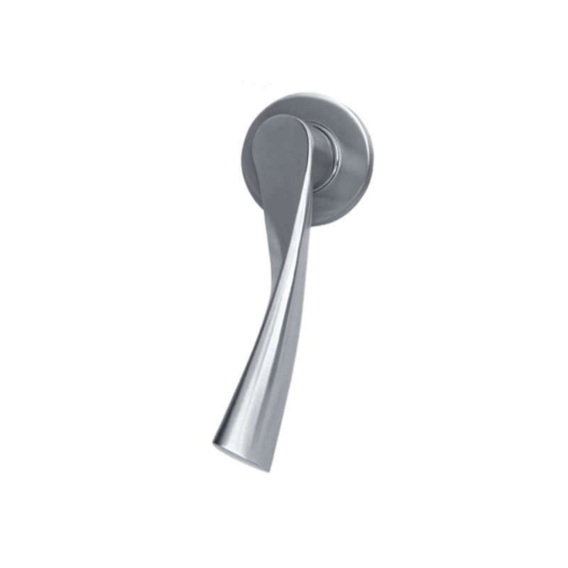 Alavanca de porta de aço inoxidável 304 de alta qualidade, alça de 129 mm, alça de escritório