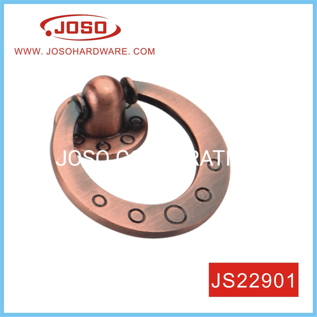 Alça de puxar anel de gaveta clássica de ferragens para móveis