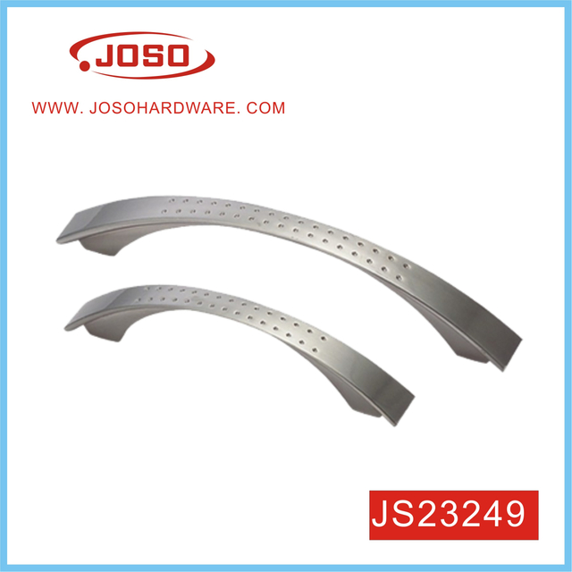 Puxador com covinhas em arco para gaveta de armário de cozinha