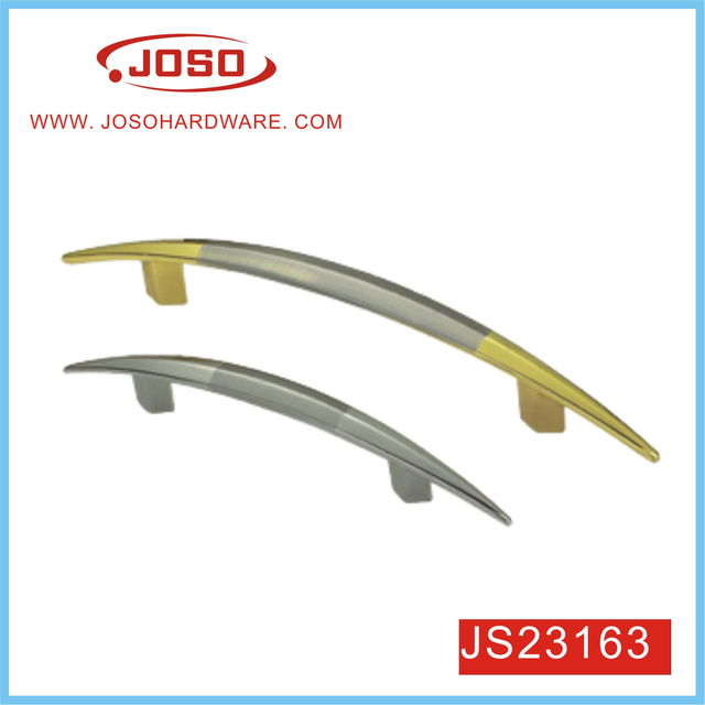 Alça de puxar móveis dourados e escovados de ferragens para gabinete