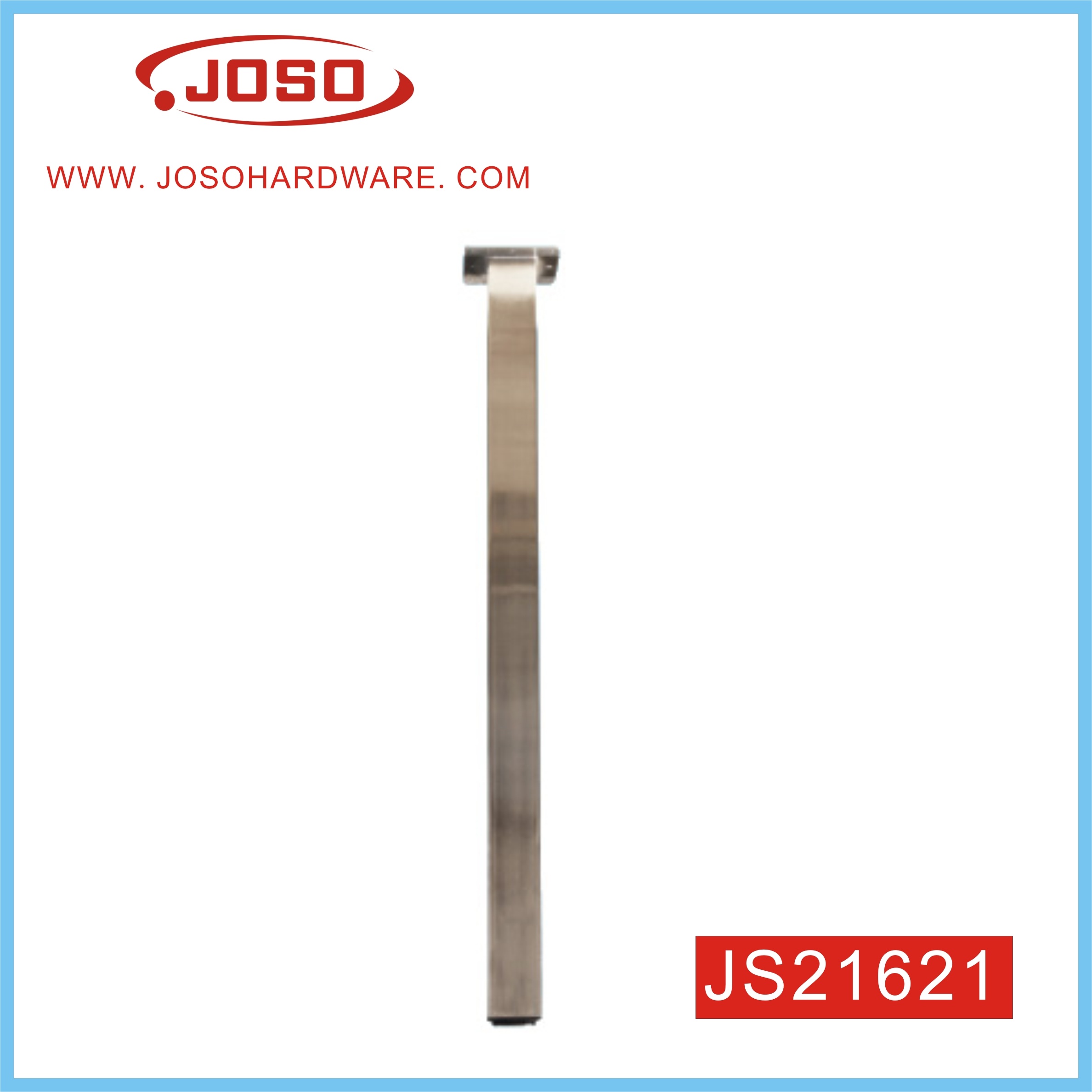 Perna quadrada de metal de venda quente para mesa de jantar