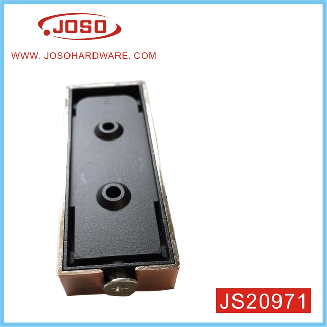 Suporte de trilho de guarda-roupa banhado a cobre antigo para gabinete de hotel