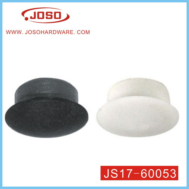 Tampa de parafuso de cogumelo de 16 mm de diâmetro branco de hardware para perna de mesa