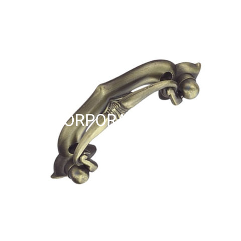 Puxador clássico da gaveta do hardware da casa dos acessórios da porta do punho da liga de zinco de 60mm
