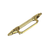 Punho dourado liga de zinco do armário da maçaneta da porta da cor da tira de 150mm 200mm 250mm