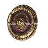 56mm antigo anel de bronze lidar com móveis lidar com ferragem liga de zinco punho