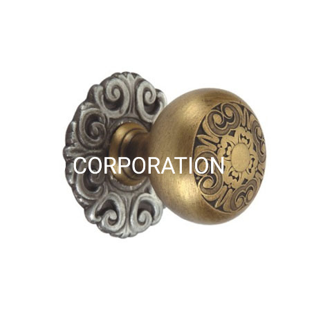 Botão clássico dourado da gaveta do botão do punho da tração 30mm do cogumelo