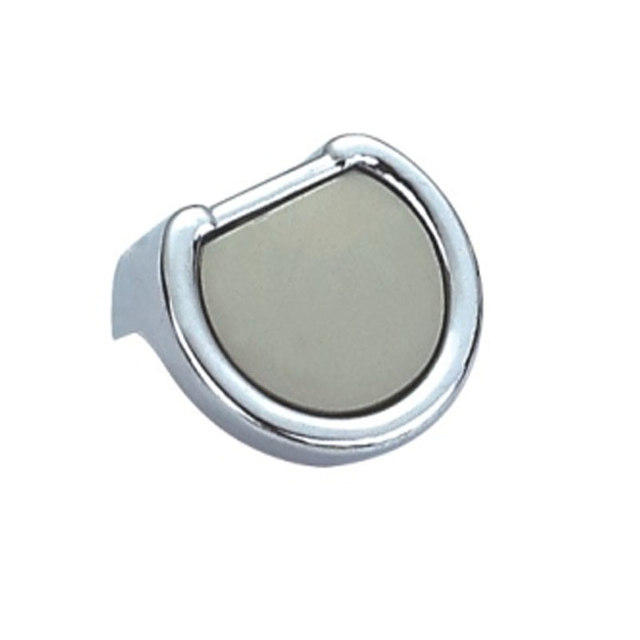 Acessórios liga de zinco do armário do punho do metal do punho da gaveta da forma 16mm