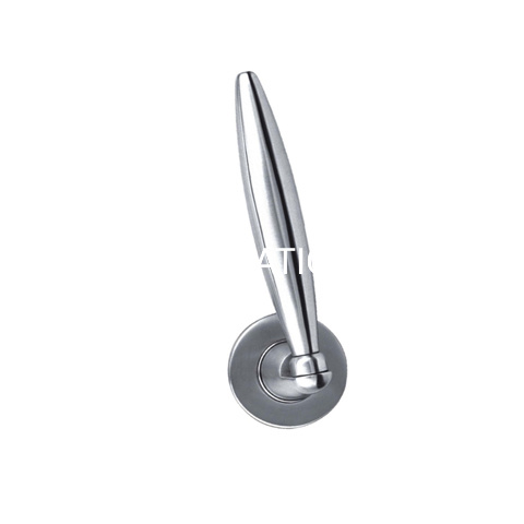 Alça de alavanca de porta de 141 mm de comprimento de moda por atacado Puxador de móveis
