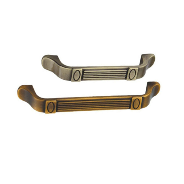 Punho liga de zinco clássico do armário do punho da gaveta de 96mm 128mm