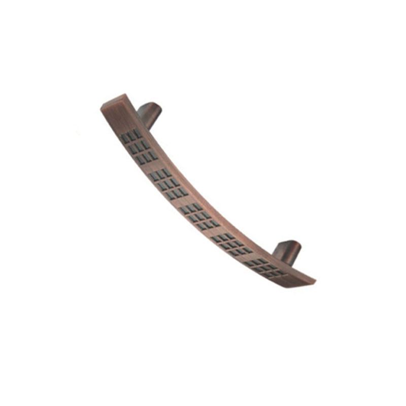Punho de bronze antigo clássico liga de zinco do armário do punho da tração da mobília 160mm