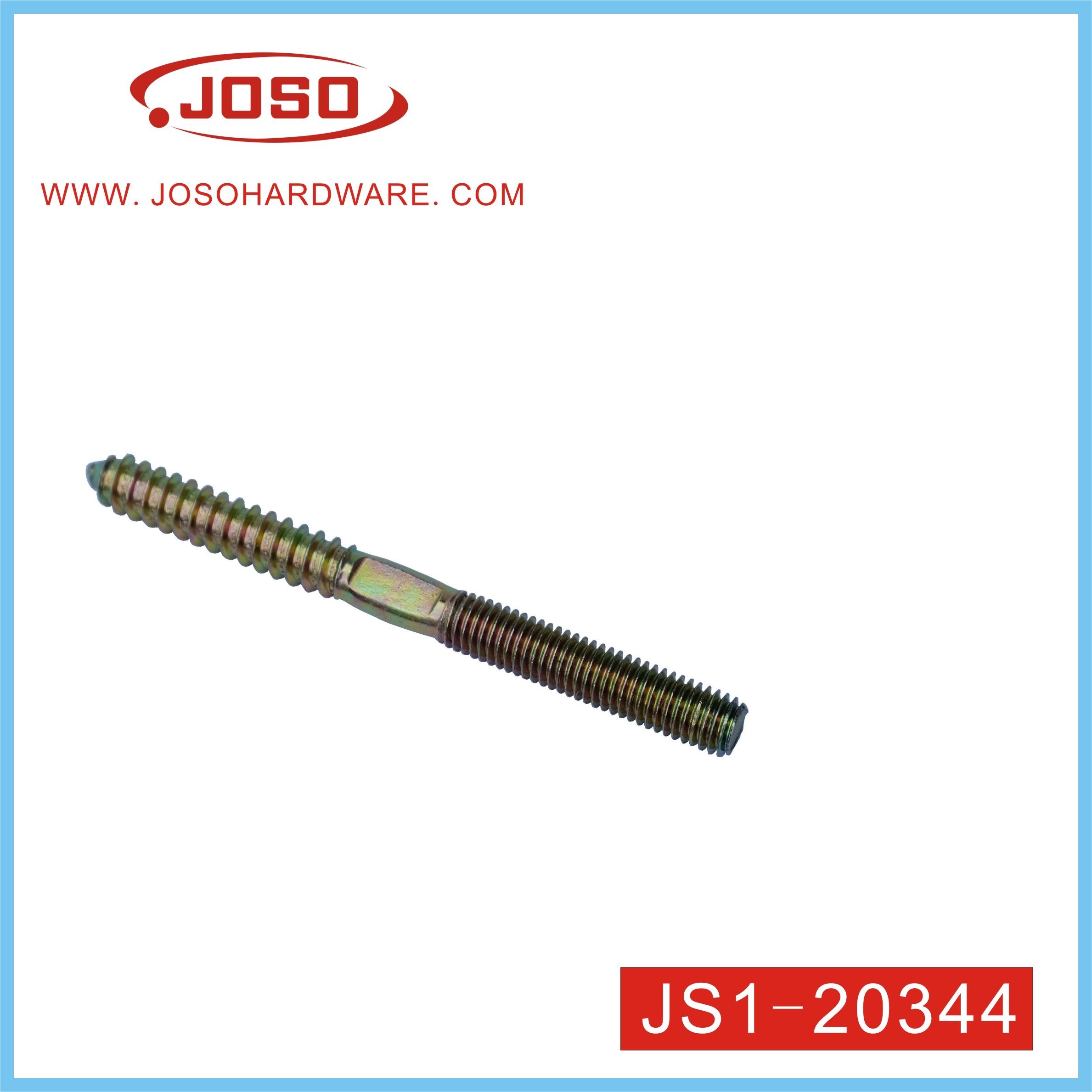 Parafuso de gancho de metal Parafuso de fixação de ferragens de móveis para conector