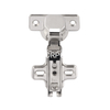 Armário de metal 3D dobradiça escondida cozinha hardware de armário de dobradiça hidráulica