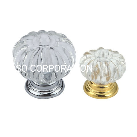 Botão claro da gaveta do botão do guarda-roupa da forma do diamante da liga de zinco 28mm 34mm