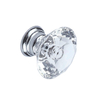 Fornecimento de fábrica 19mm 22mm 25mm gaveta de cristal alça de liga de zinco alça do gabinete