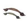 Venda superior liga de zinco 64mm 96mm 128mm puxador de gaveta de cobre antigo