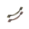 Fornecimento de fábrica 120mm clássico antigo cobre móveis puxar maçaneta da porta da cozinha