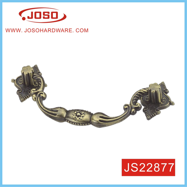 Puxador clássico flor para gaveta no quarto