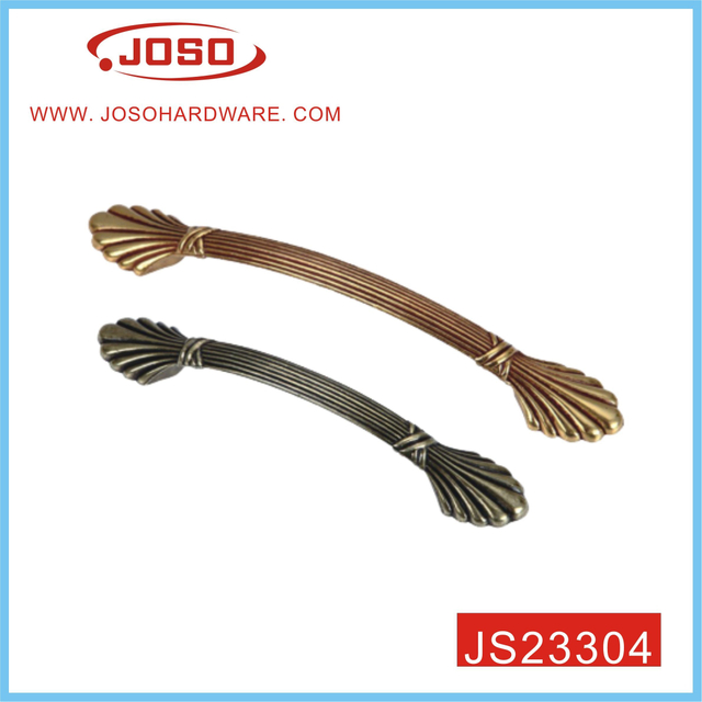 Puxador de móveis de cobre antigo vintage para gaveta de quarto