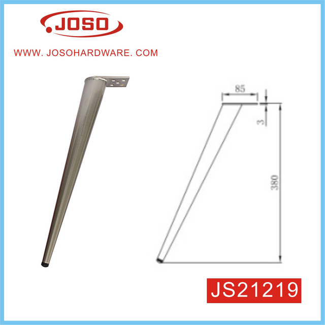 Perna de móveis cônicos de alta qualidade para mesa